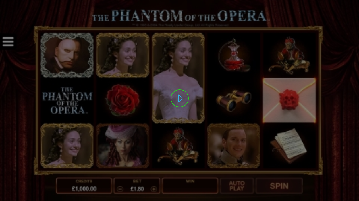 Let the fantasy begin; Microgaming’s The Phantom of the Opera™ online slot live today